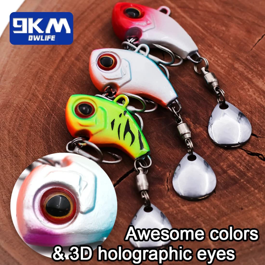 Batıcı VIB Kuyruk Dönerli Crankbait Yem