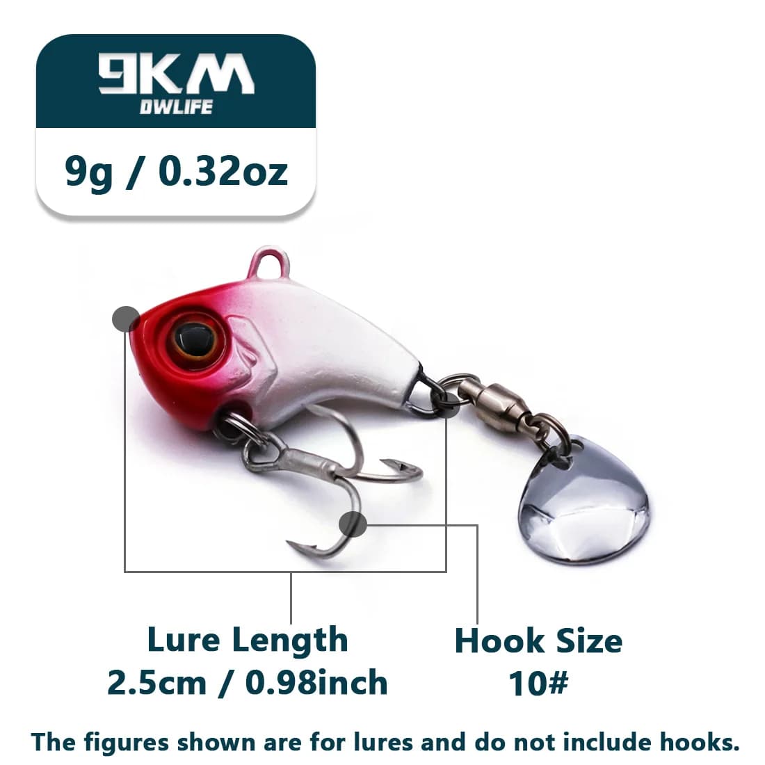 Batıcı VIB Kuyruk Dönerli Crankbait Yem